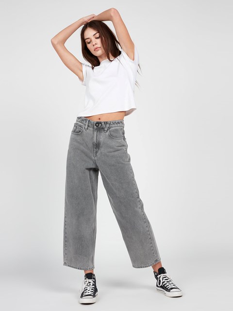 Volcom Weellow Jeans Světle Šedé | 410658-YIV