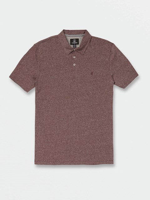 Volcom Wowzer Polo Mahogany | 201958-PCM