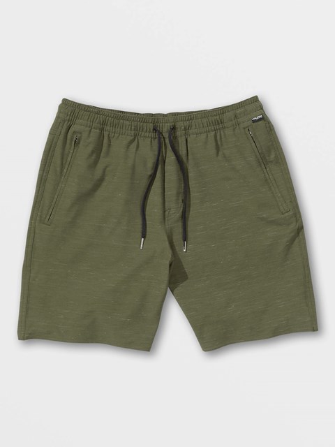 Volcom Wrecpack Hybridní Shorts Military | 548619-YZO